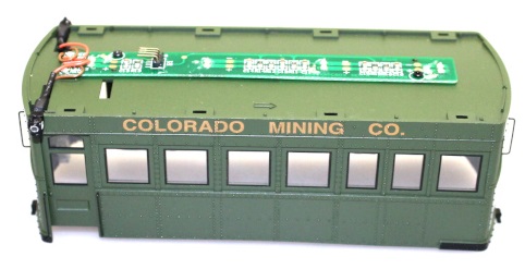 Trailer Shell - Colorado Mining Co ( On30 Railbus & Trailer )